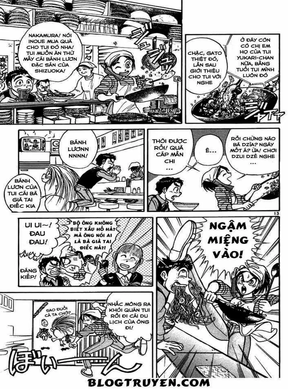 Truyện Tranh Cậu Bé Thần Giáo - Ushio And Tora trang 5