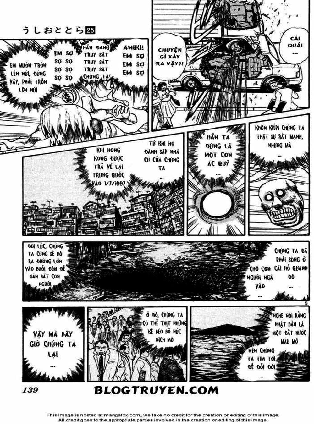 Truyện Tranh Cậu Bé Thần Giáo - Ushio And Tora trang 5