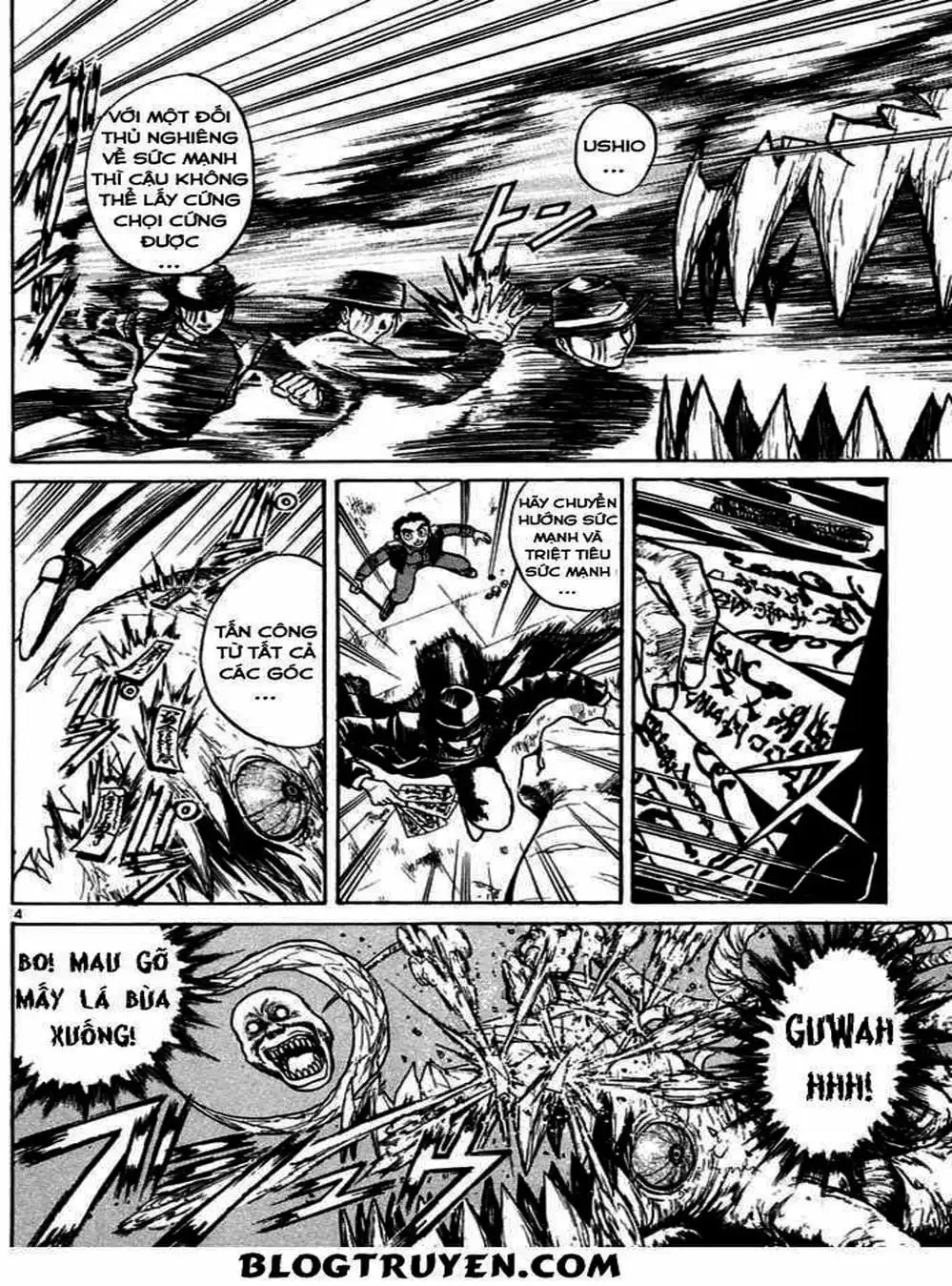 Truyện Tranh Cậu Bé Thần Giáo - Ushio And Tora trang 5