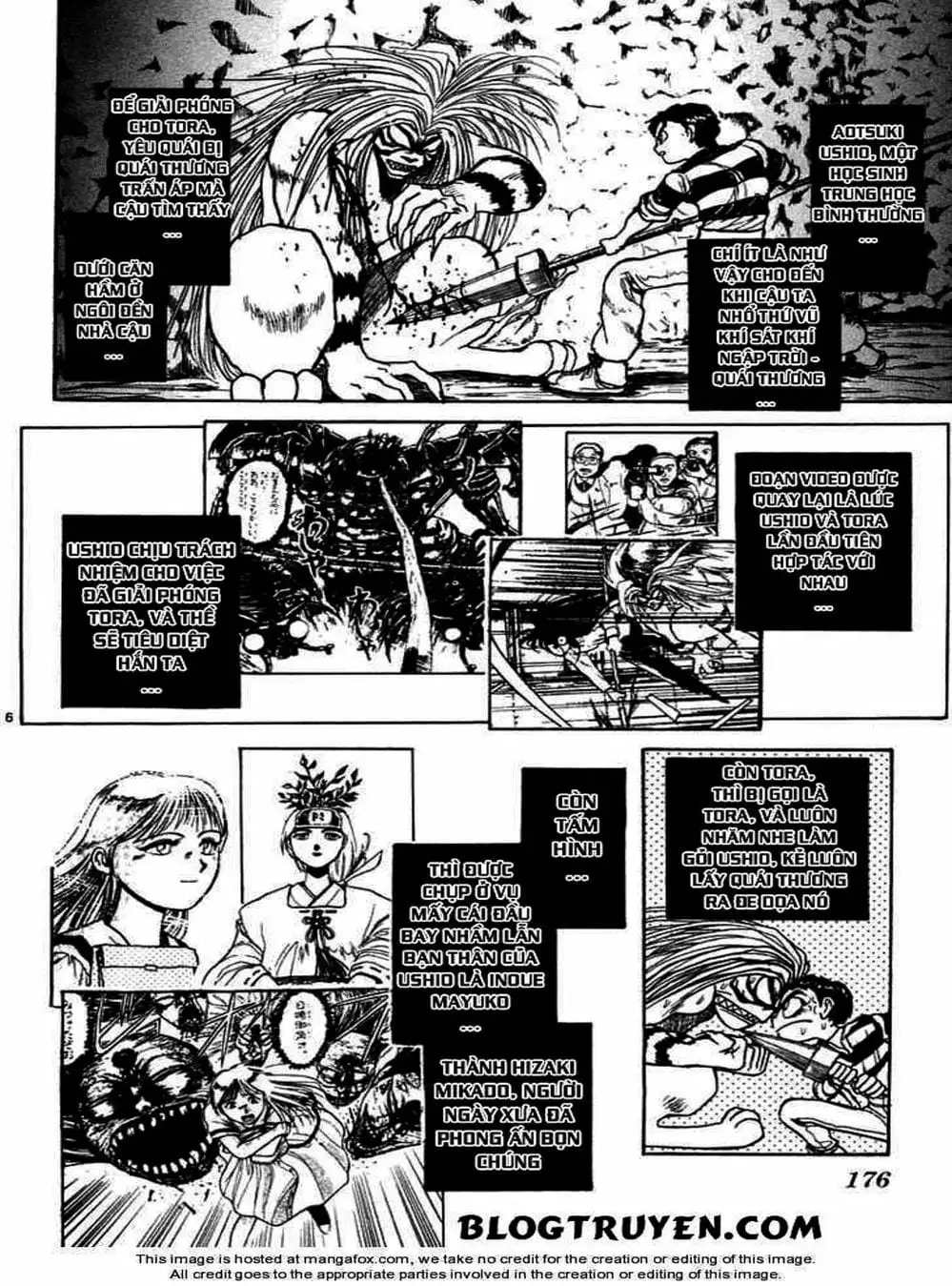 Truyện Tranh Cậu Bé Thần Giáo - Ushio And Tora trang 5