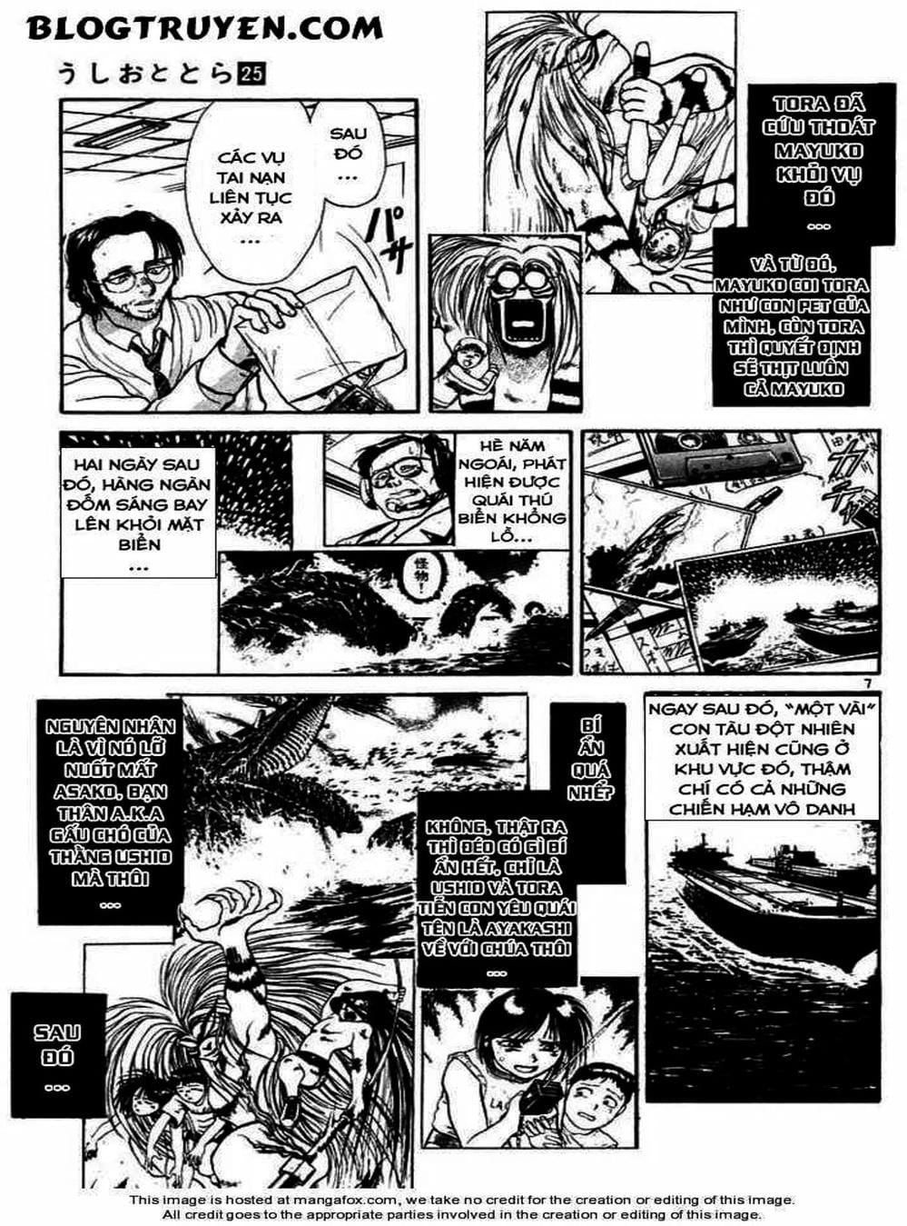 Truyện Tranh Cậu Bé Thần Giáo - Ushio And Tora trang 5