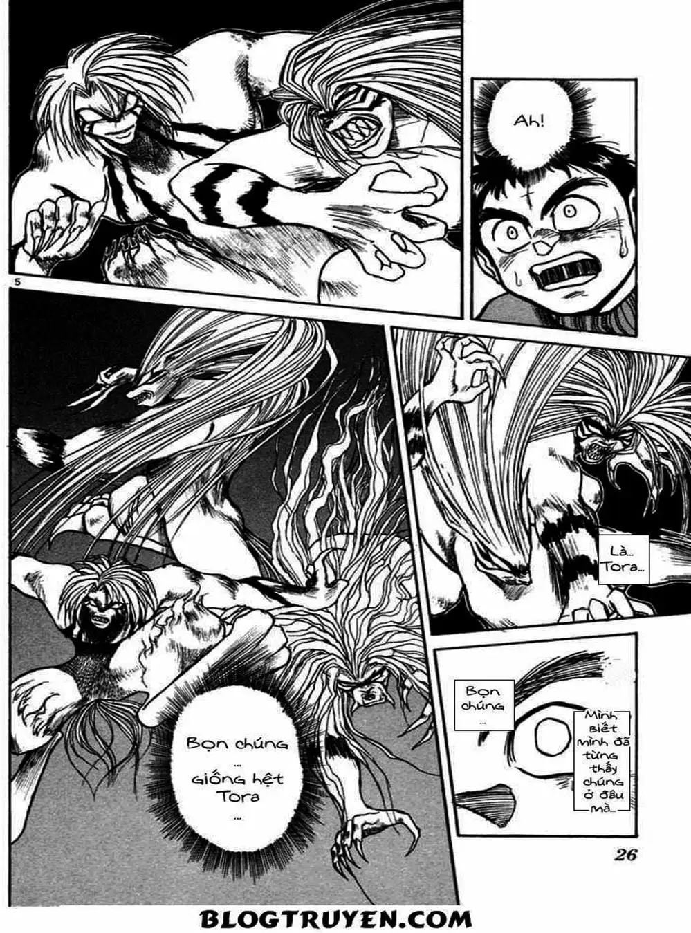 Truyện Tranh Cậu Bé Thần Giáo - Ushio And Tora trang 5