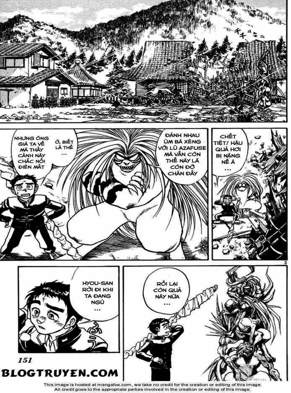 Truyện Tranh Cậu Bé Thần Giáo - Ushio And Tora trang 5