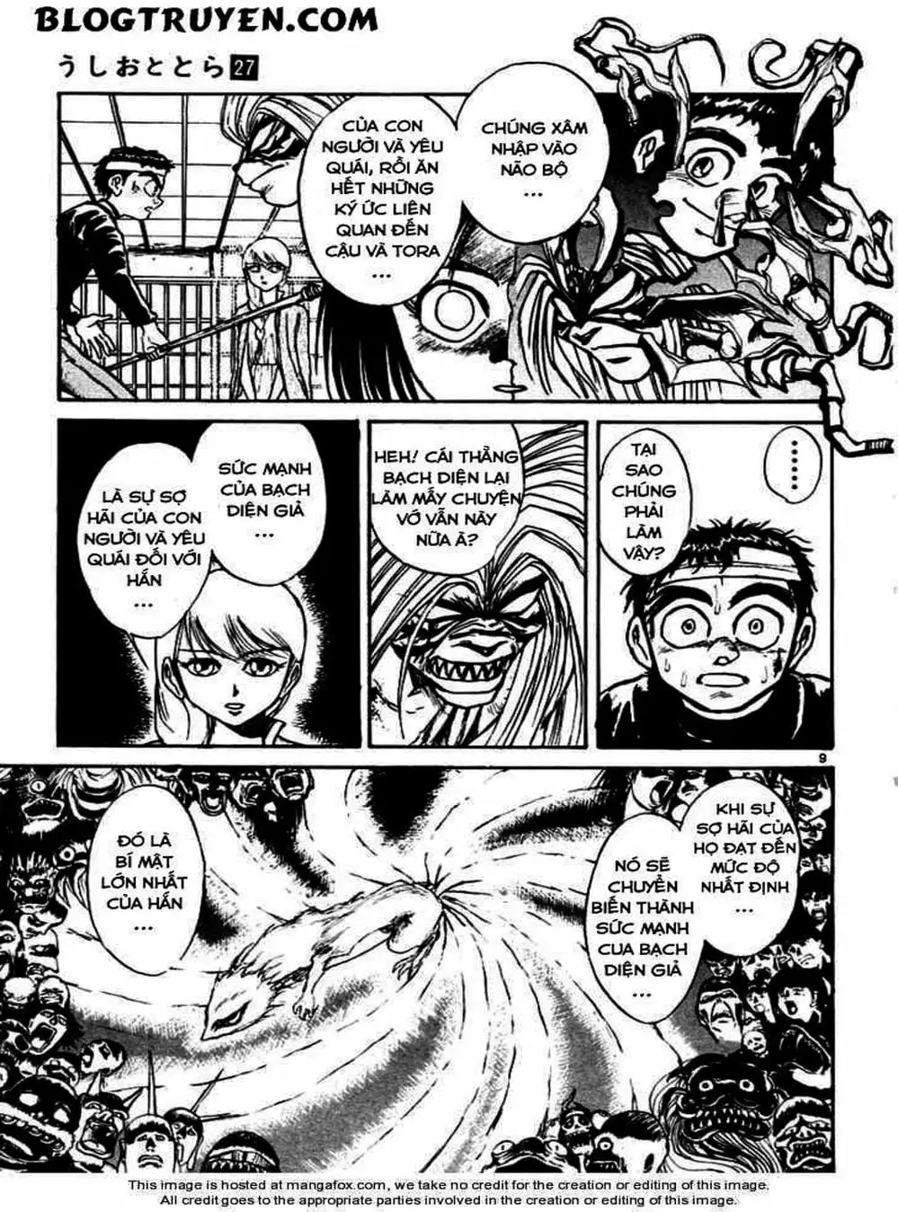 Truyện Tranh Cậu Bé Thần Giáo - Ushio And Tora trang 5
