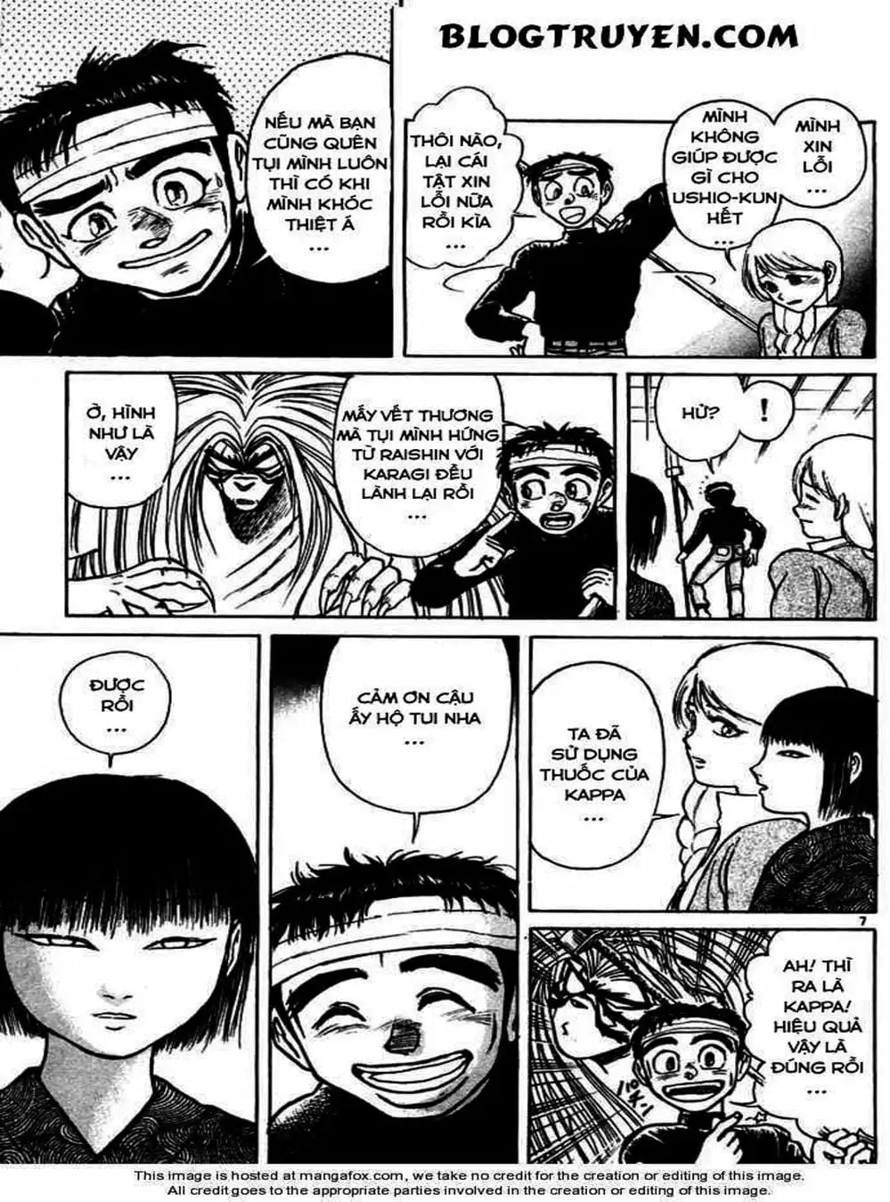 Truyện Tranh Cậu Bé Thần Giáo - Ushio And Tora trang 5