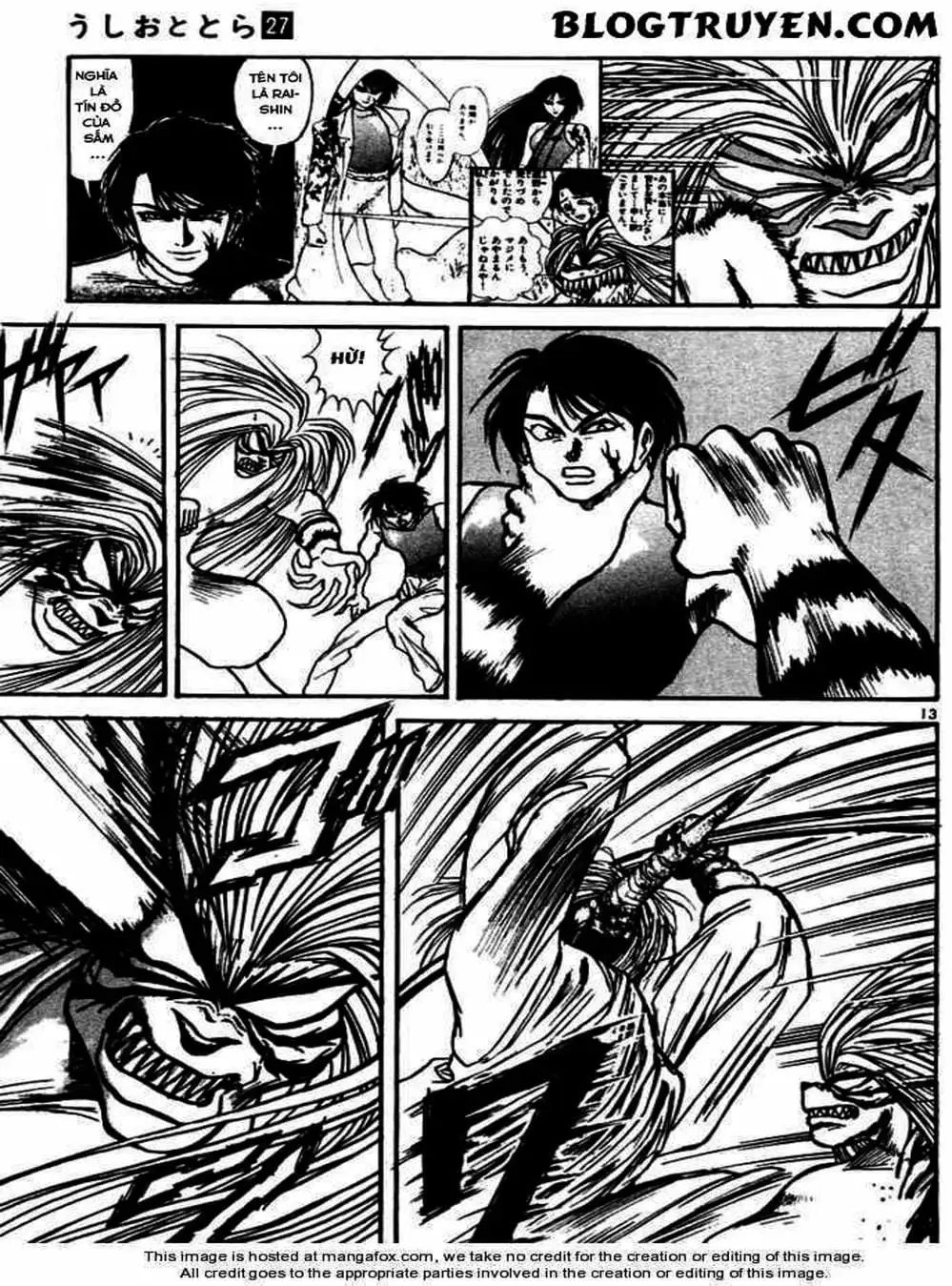 Truyện Tranh Cậu Bé Thần Giáo - Ushio And Tora trang 5