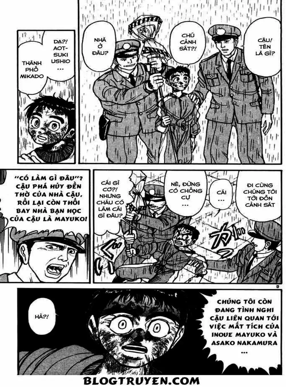 Truyện Tranh Cậu Bé Thần Giáo - Ushio And Tora trang 5