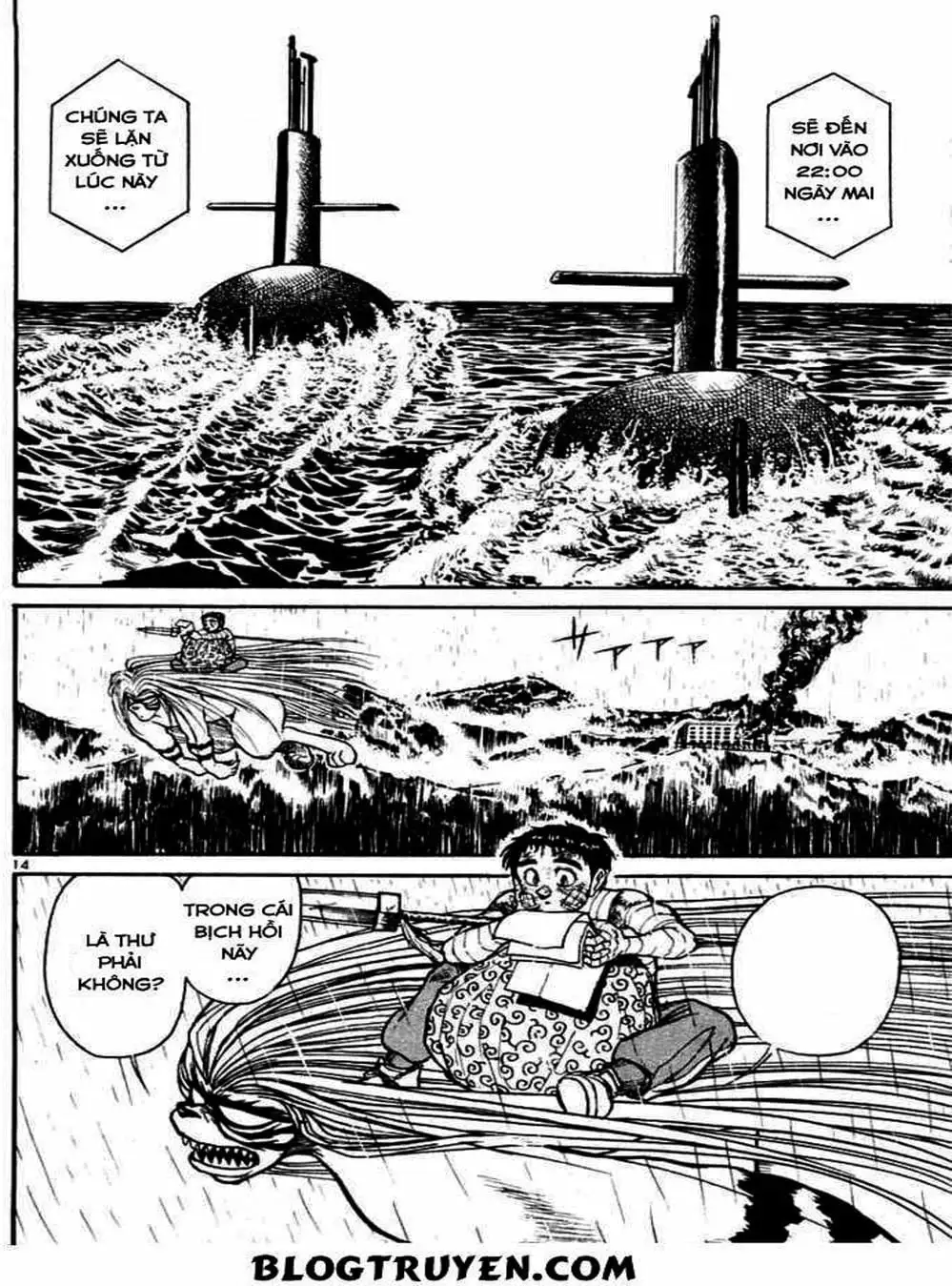 Truyện Tranh Cậu Bé Thần Giáo - Ushio And Tora trang 5