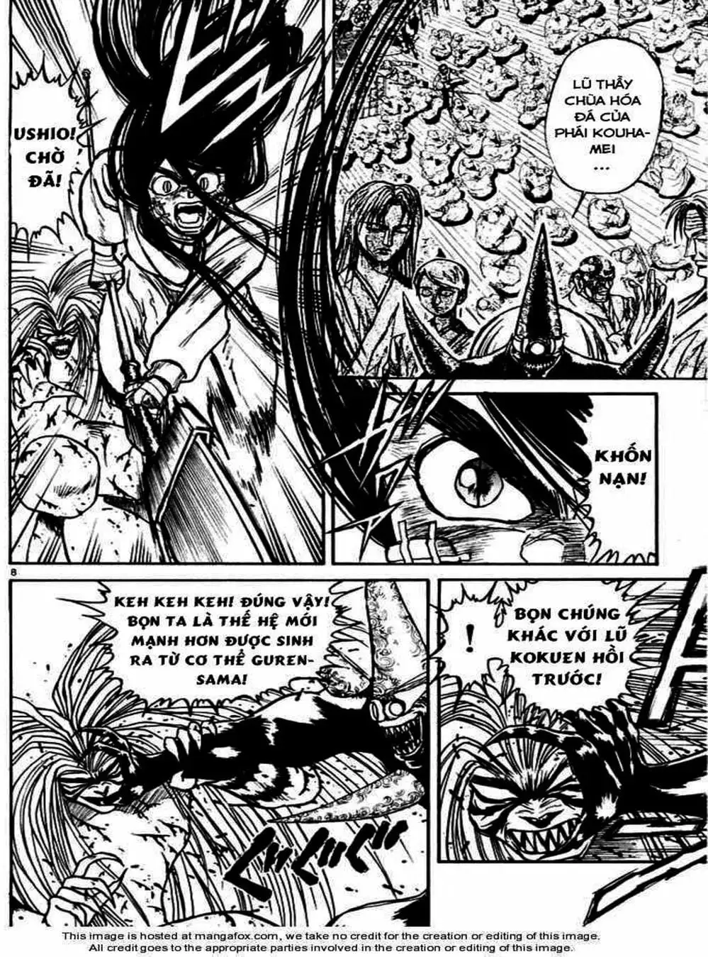 Truyện Tranh Cậu Bé Thần Giáo - Ushio And Tora trang 5