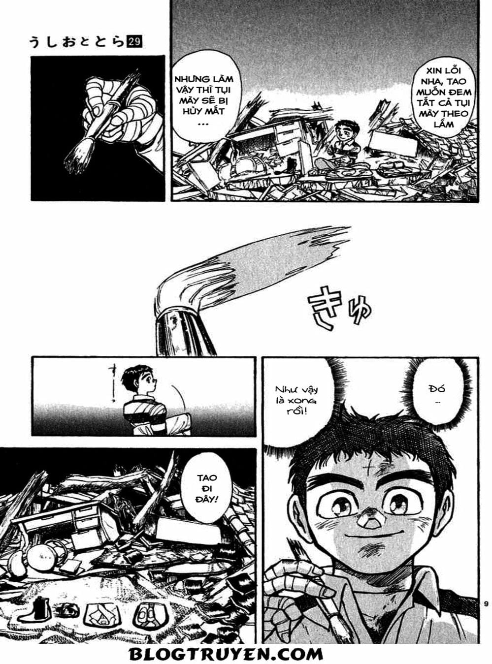 Truyện Tranh Cậu Bé Thần Giáo - Ushio And Tora trang 5