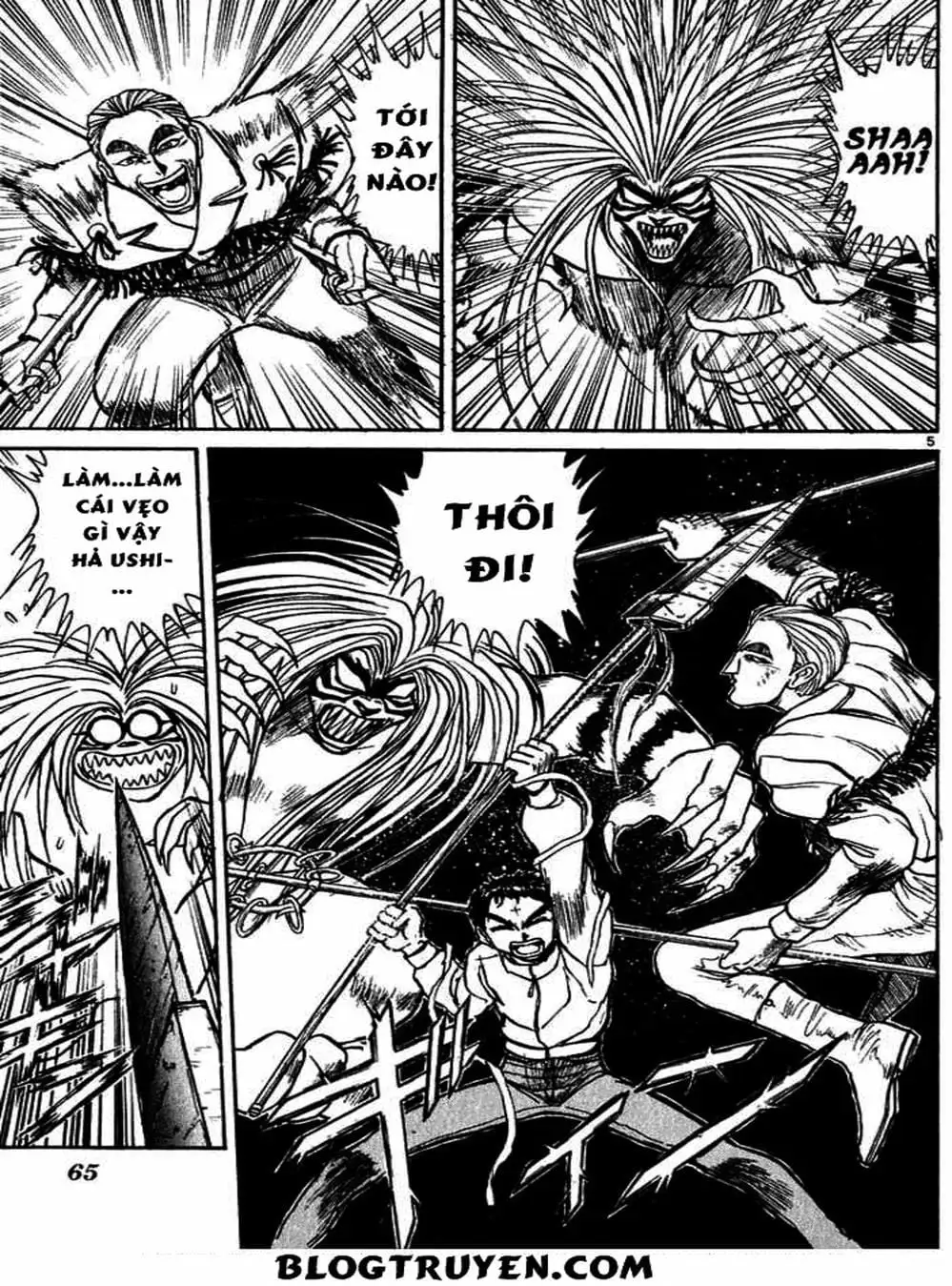 Truyện Tranh Cậu Bé Thần Giáo - Ushio And Tora trang 5