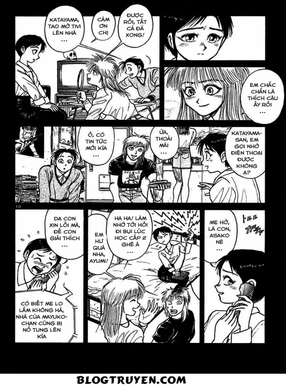 Truyện Tranh Cậu Bé Thần Giáo - Ushio And Tora trang 5