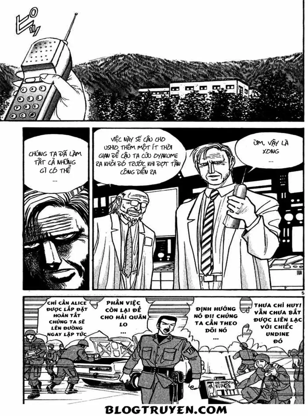 Truyện Tranh Cậu Bé Thần Giáo - Ushio And Tora trang 5