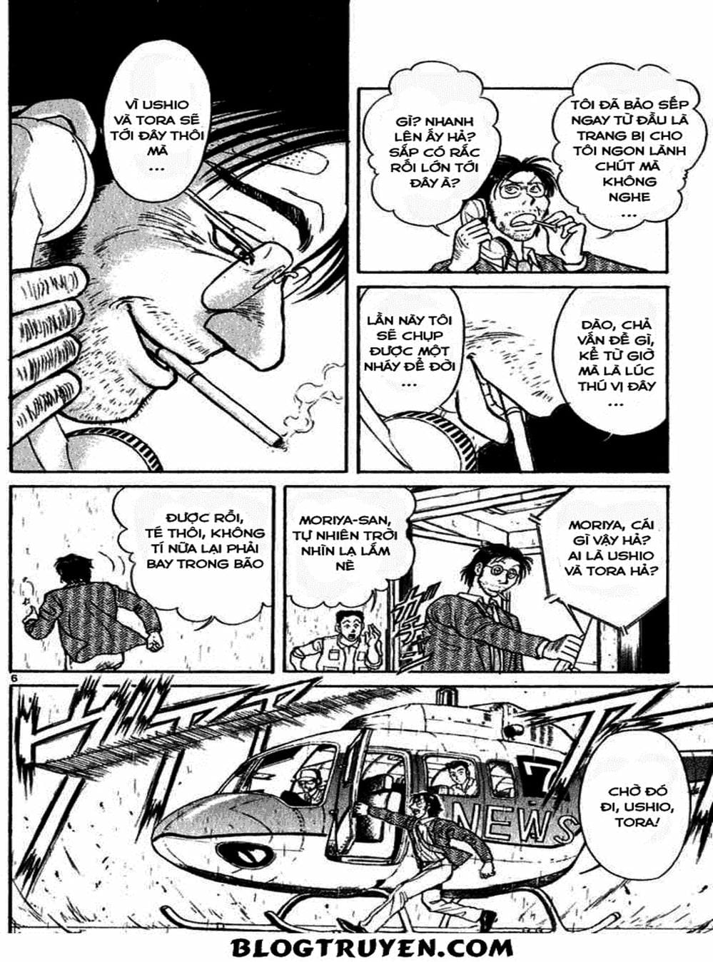 Truyện Tranh Cậu Bé Thần Giáo - Ushio And Tora trang 5