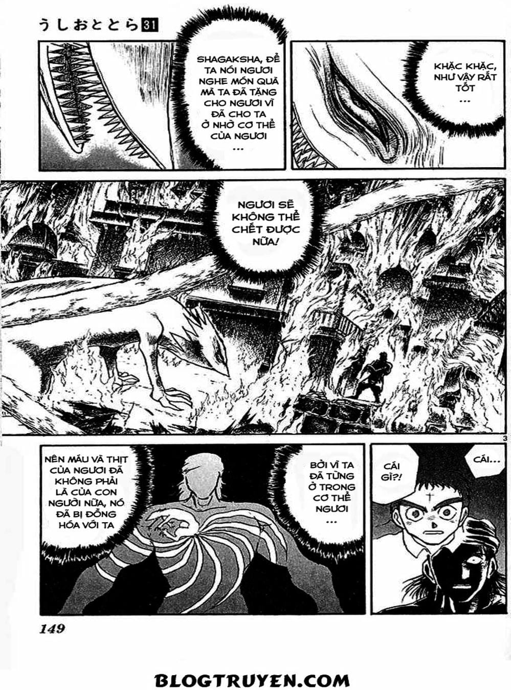 Truyện Tranh Cậu Bé Thần Giáo - Ushio And Tora trang 5