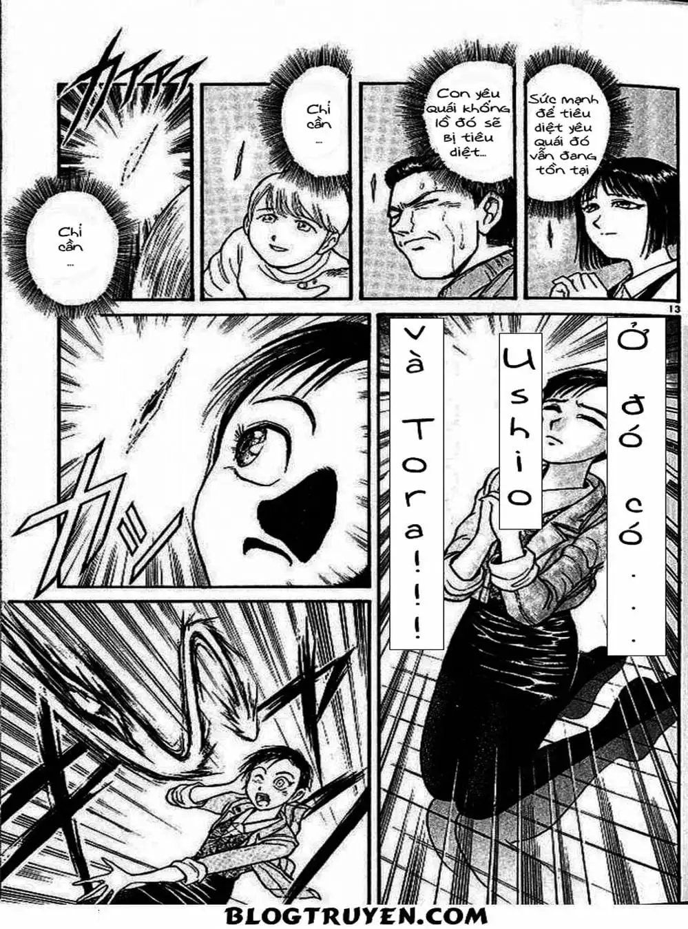 Truyện Tranh Cậu Bé Thần Giáo - Ushio And Tora trang 5