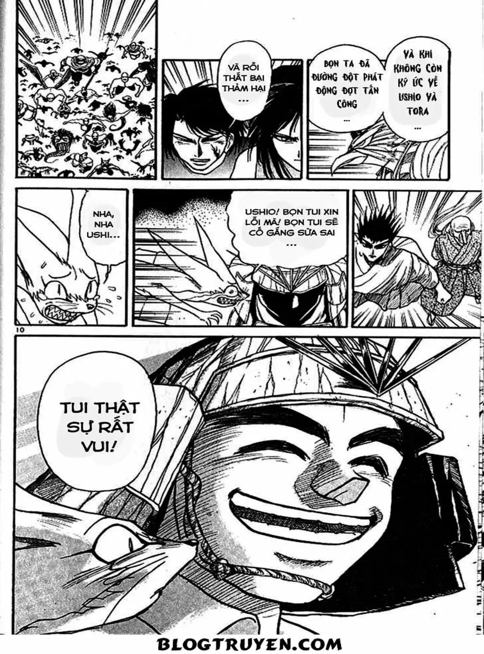 Truyện Tranh Cậu Bé Thần Giáo - Ushio And Tora trang 5