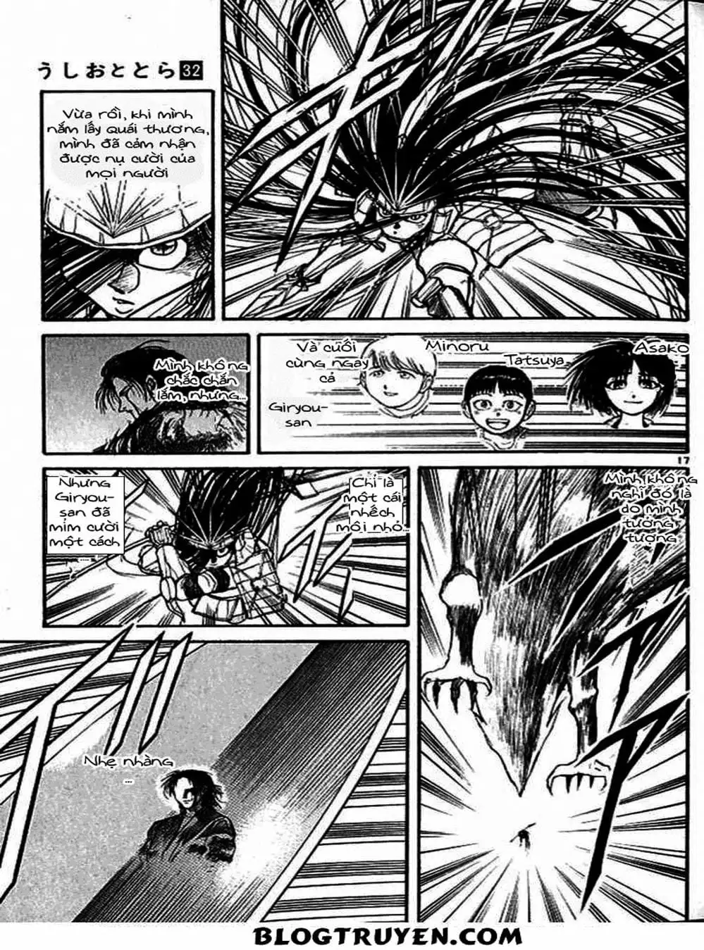 Truyện Tranh Cậu Bé Thần Giáo - Ushio And Tora trang 5