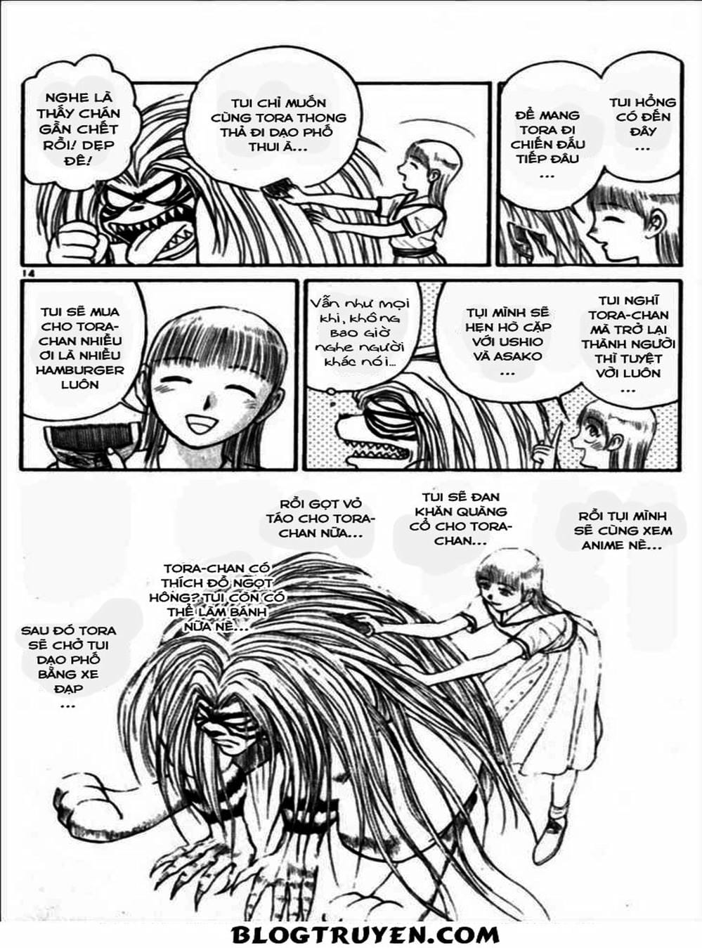 Truyện Tranh Cậu Bé Thần Giáo - Ushio And Tora trang 5
