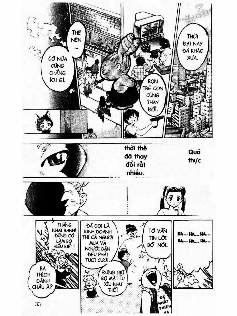 Truyện Tranh Mua May Bán Tài - Uttare Daikichi! trang 3