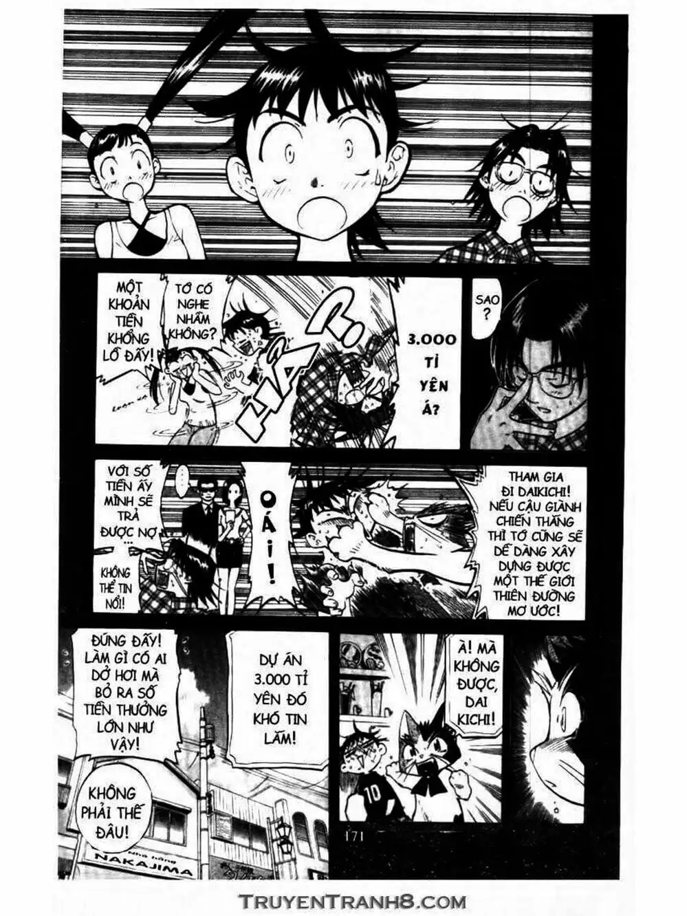 Truyện Tranh Mua May Bán Tài - Uttare Daikichi! trang 3