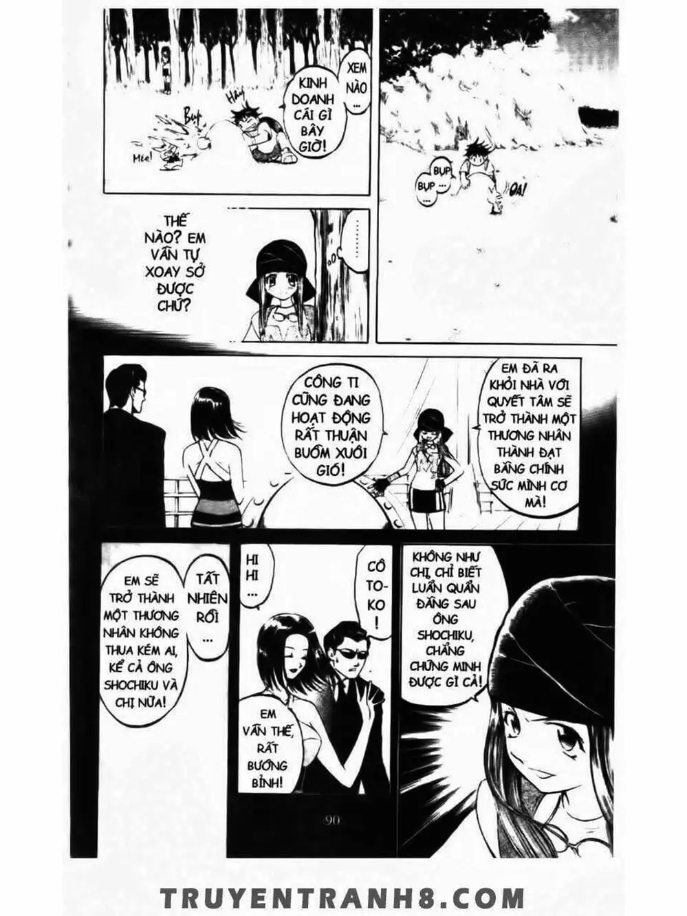 Truyện Tranh Mua May Bán Tài - Uttare Daikichi! trang 3