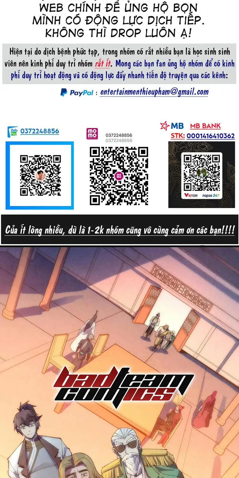 Truyện Tranh Vạn Cổ Chí Tôn trang 5