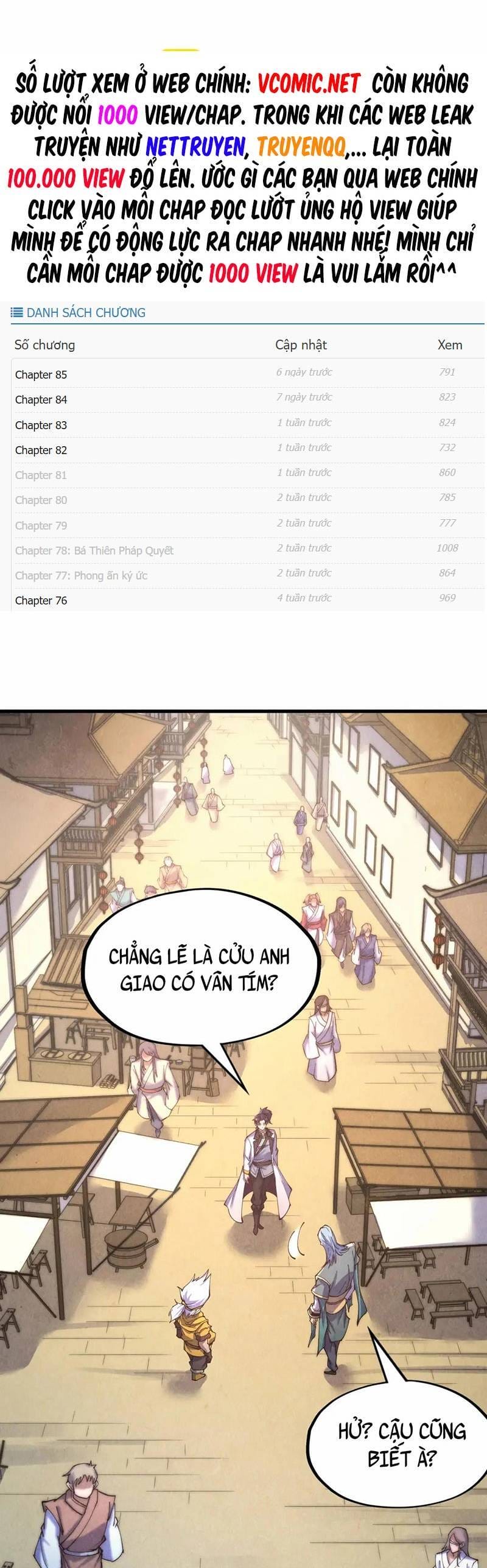 Truyện Tranh Vạn Cổ Chí Tôn trang 5