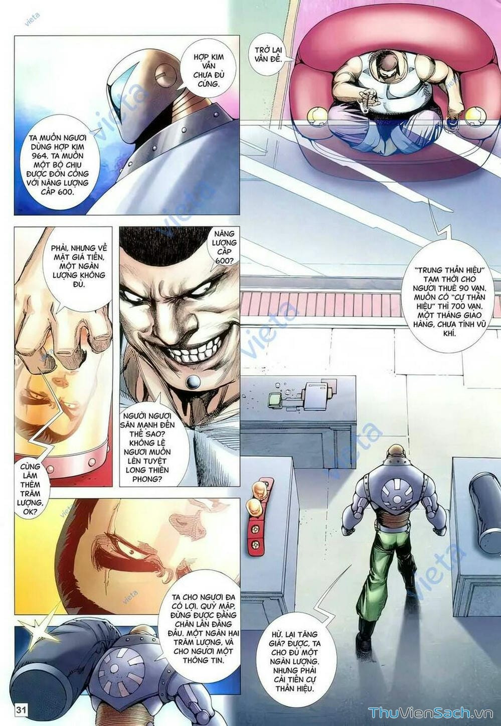 Truyện Tranh Võ Thần 108 trang 2