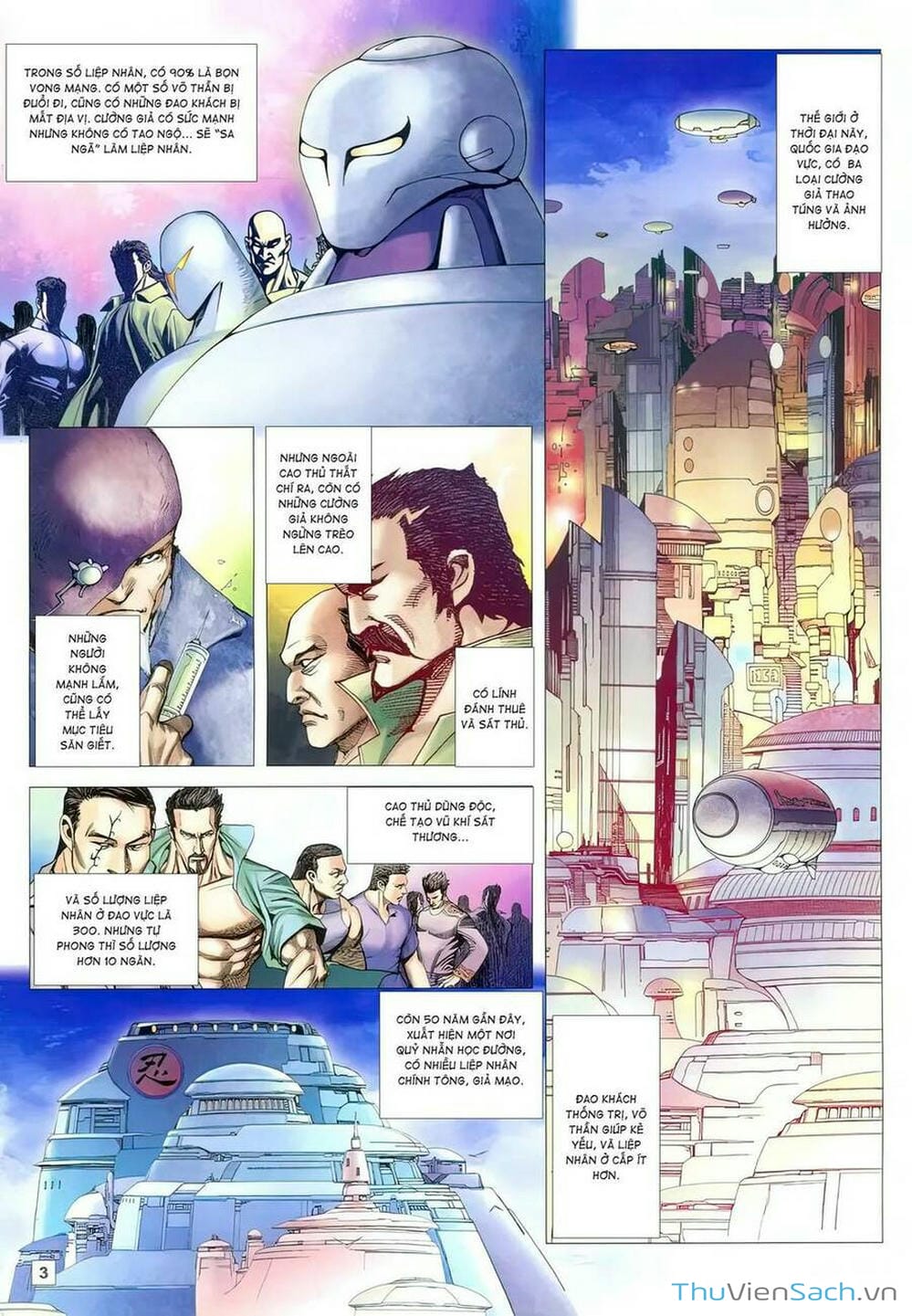 Truyện Tranh Võ Thần 108 trang 2