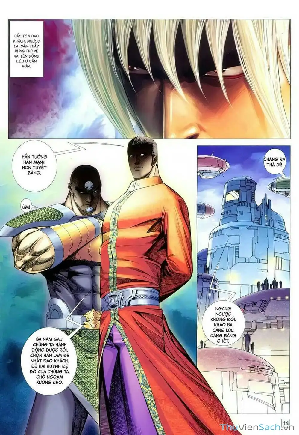 Truyện Tranh Võ Thần 108 trang 2