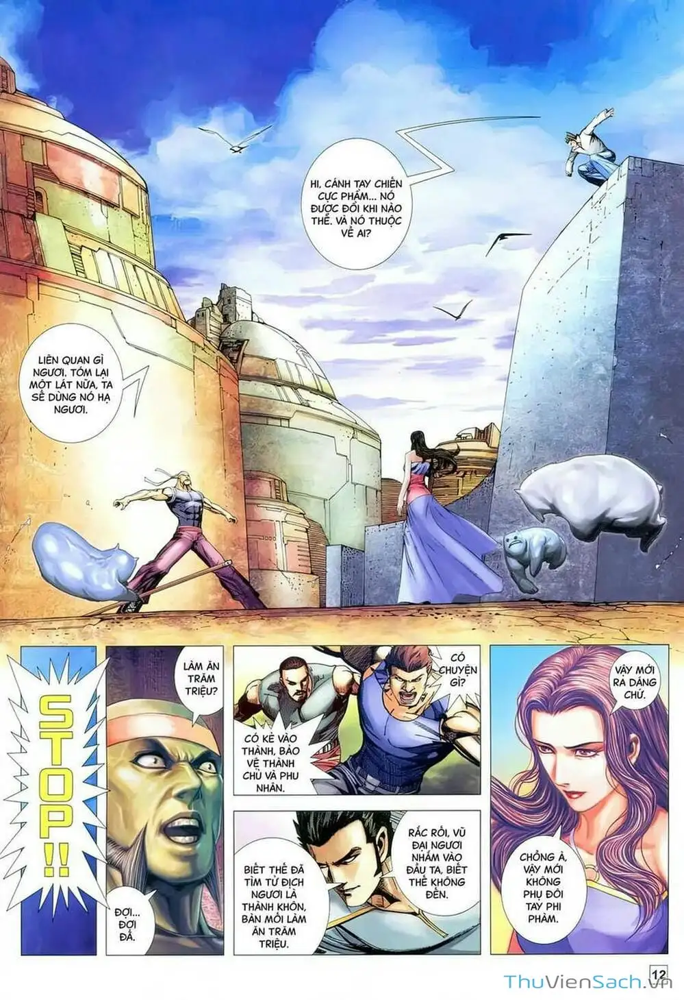 Truyện Tranh Võ Thần 108 trang 2