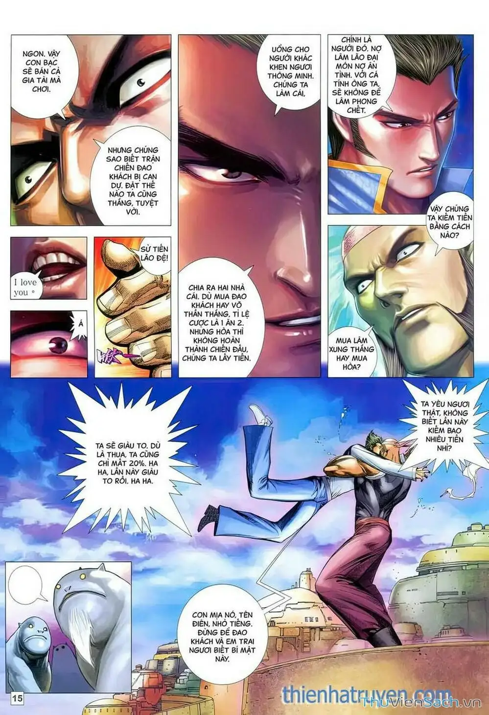 Truyện Tranh Võ Thần 108 trang 2