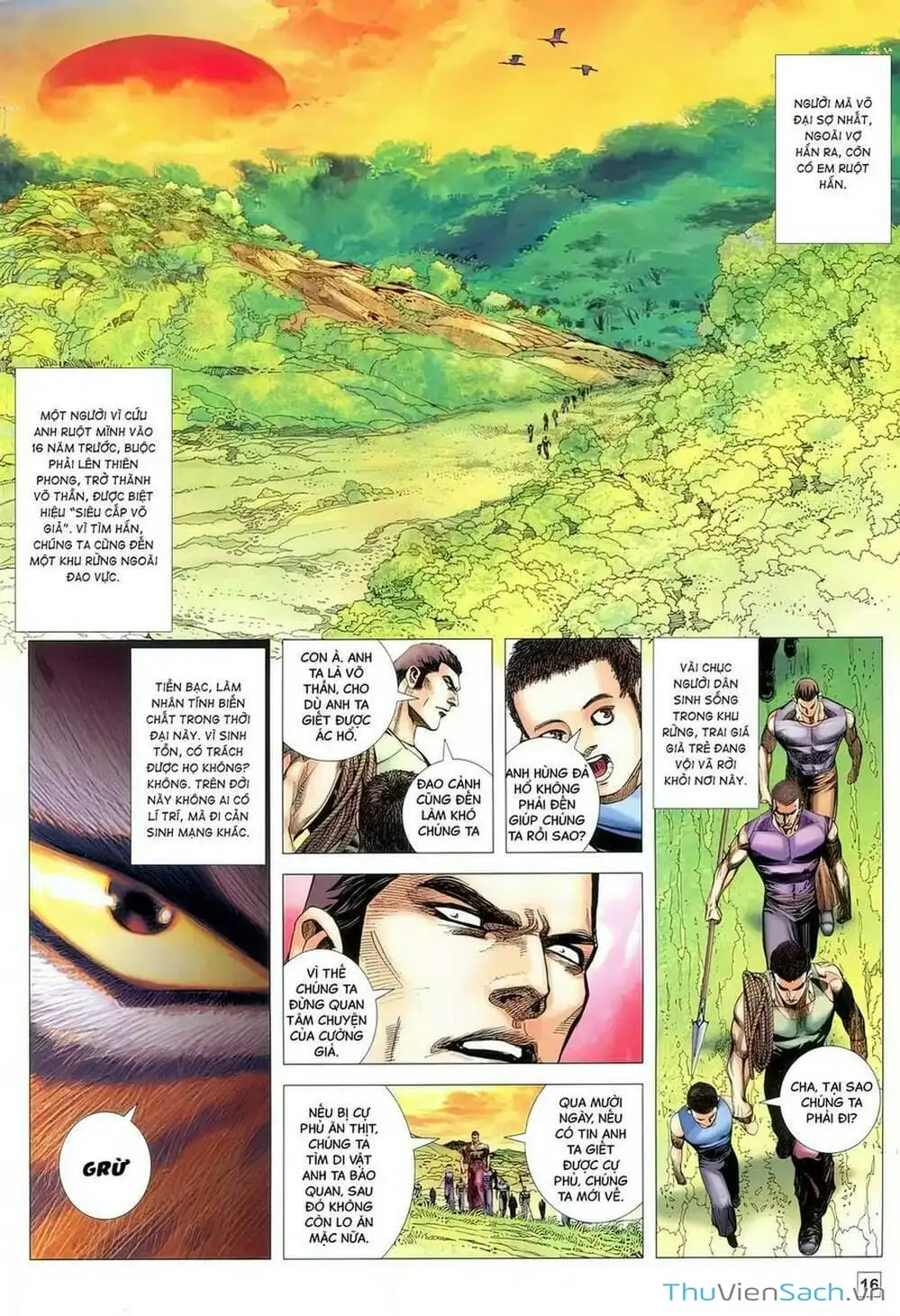 Truyện Tranh Võ Thần 108 trang 2