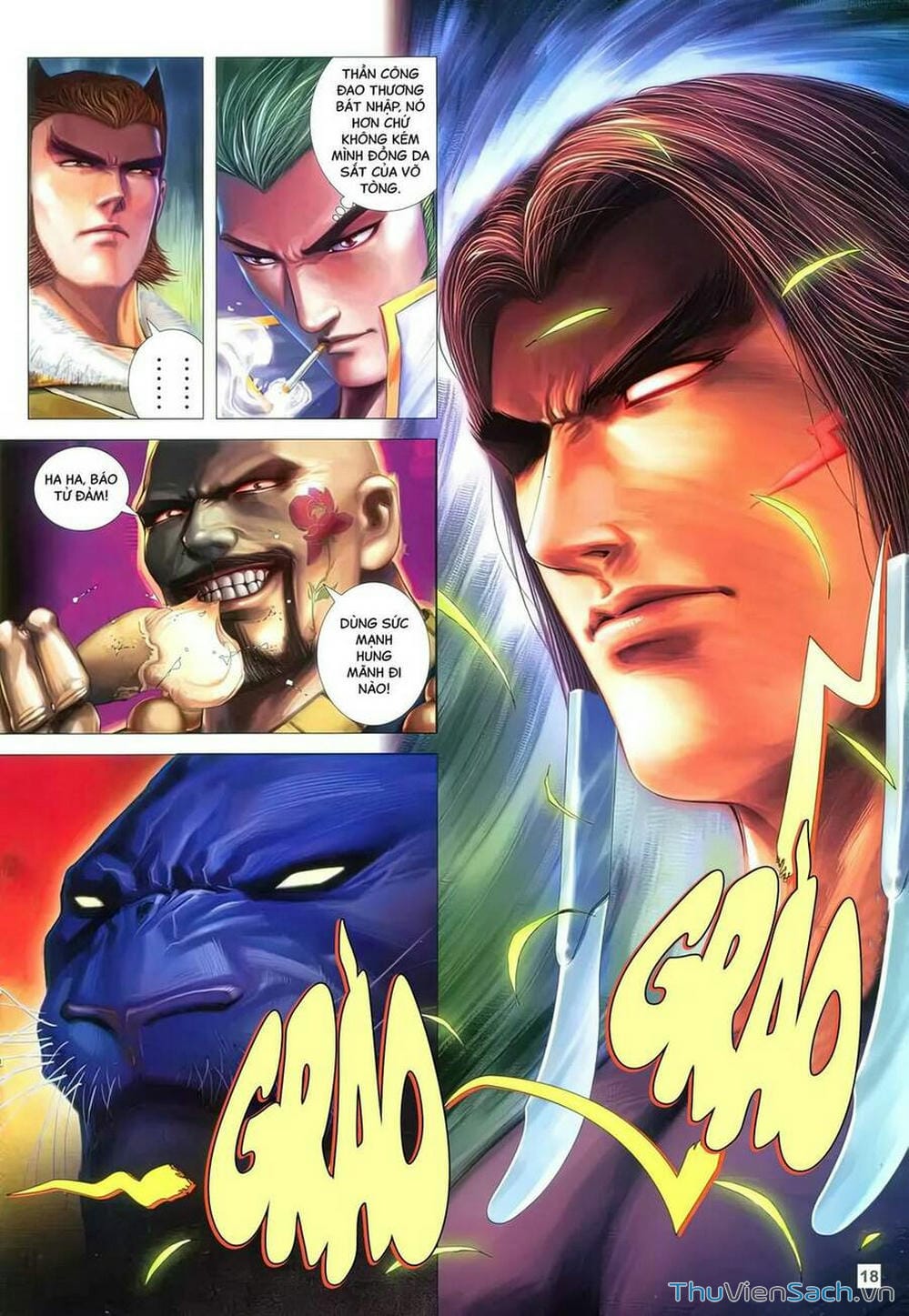 Truyện Tranh Võ Thần 108 trang 2