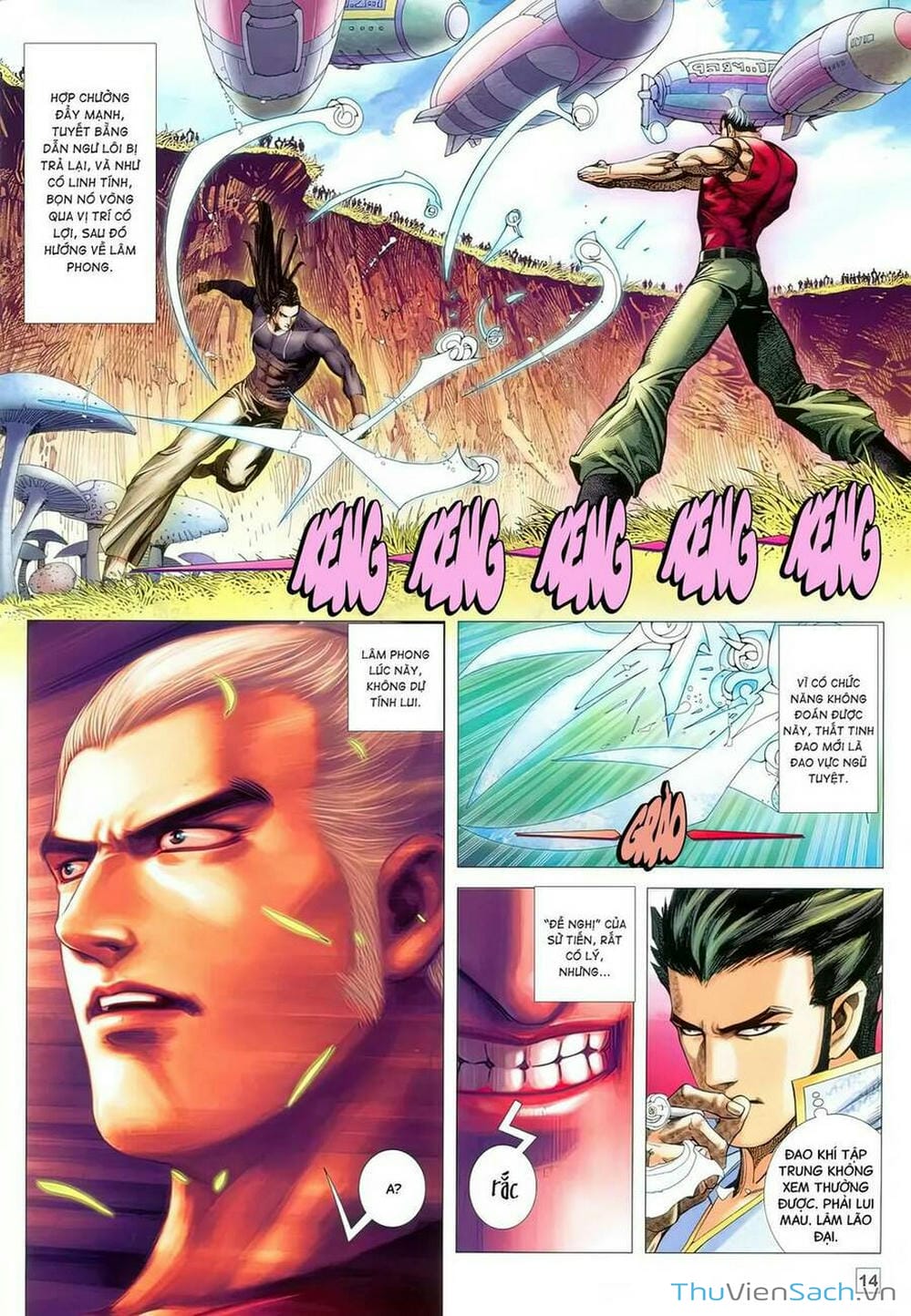 Truyện Tranh Võ Thần 108 trang 2