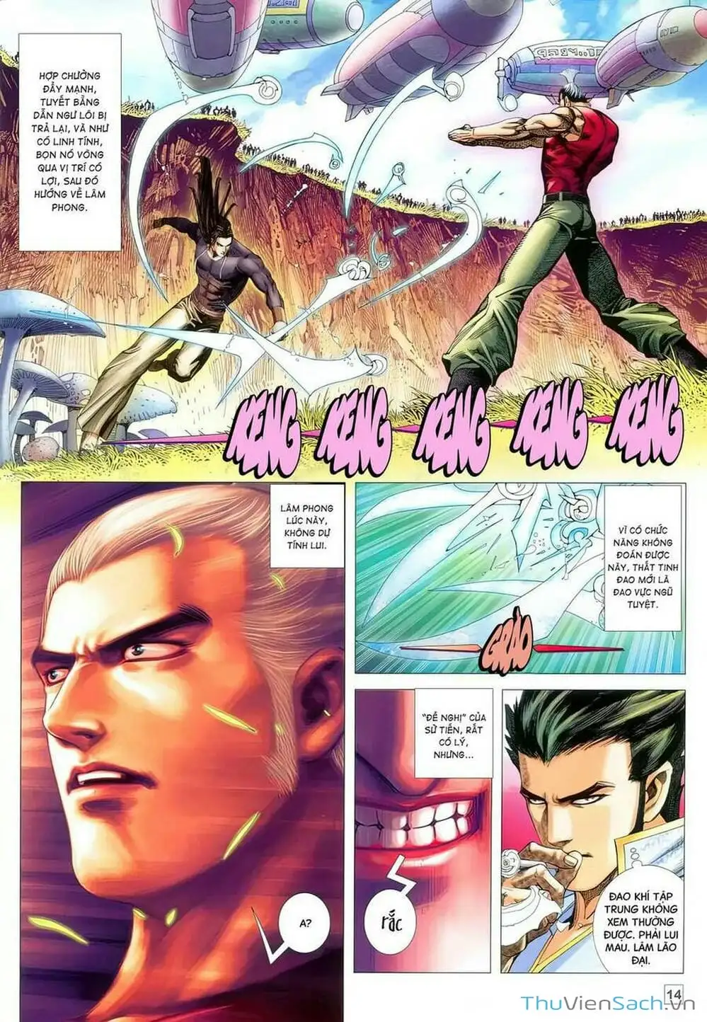 Truyện Tranh Võ Thần 108 trang 2