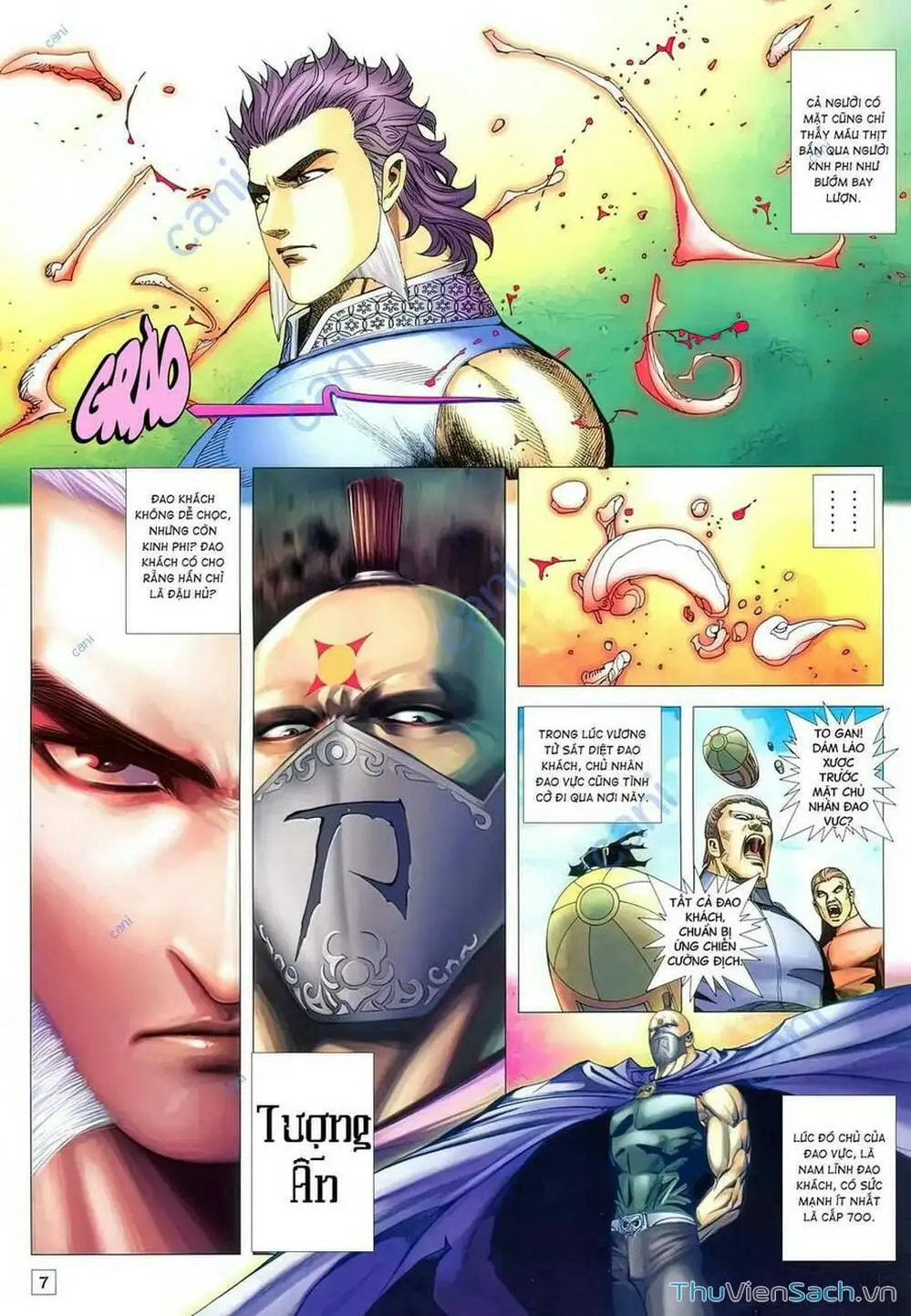 Truyện Tranh Võ Thần 108 trang 2