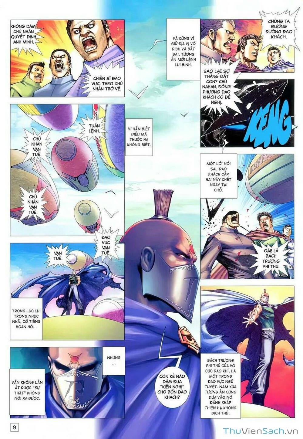 Truyện Tranh Võ Thần 108 trang 2