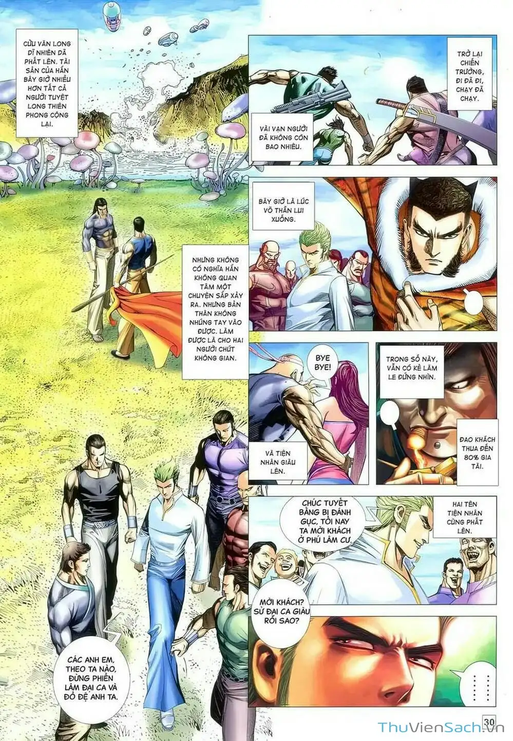 Truyện Tranh Võ Thần 108 trang 2