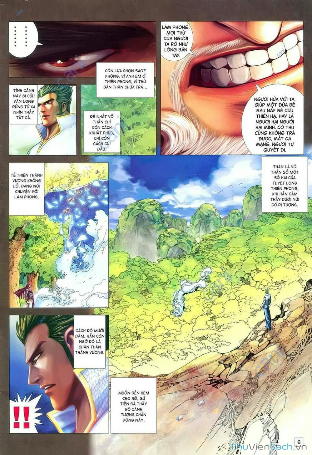 Truyện Tranh Võ Thần 108 trang 2