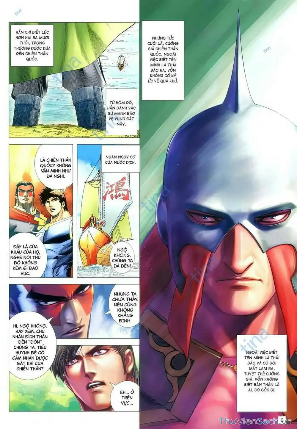 Truyện Tranh Võ Thần 108 trang 2
