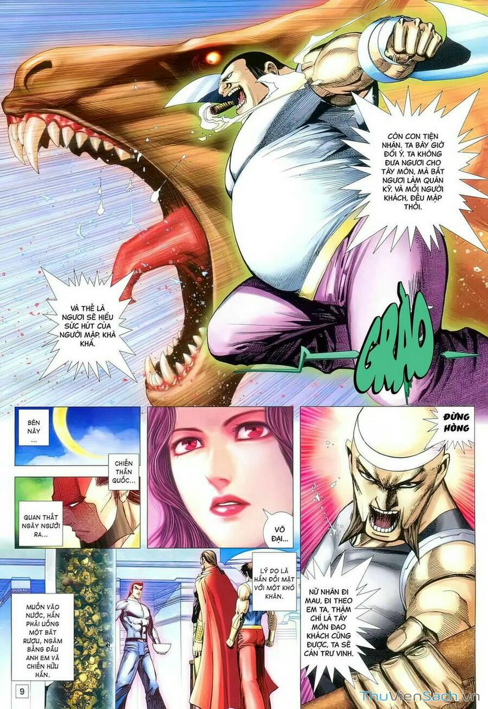 Truyện Tranh Võ Thần 108 trang 2