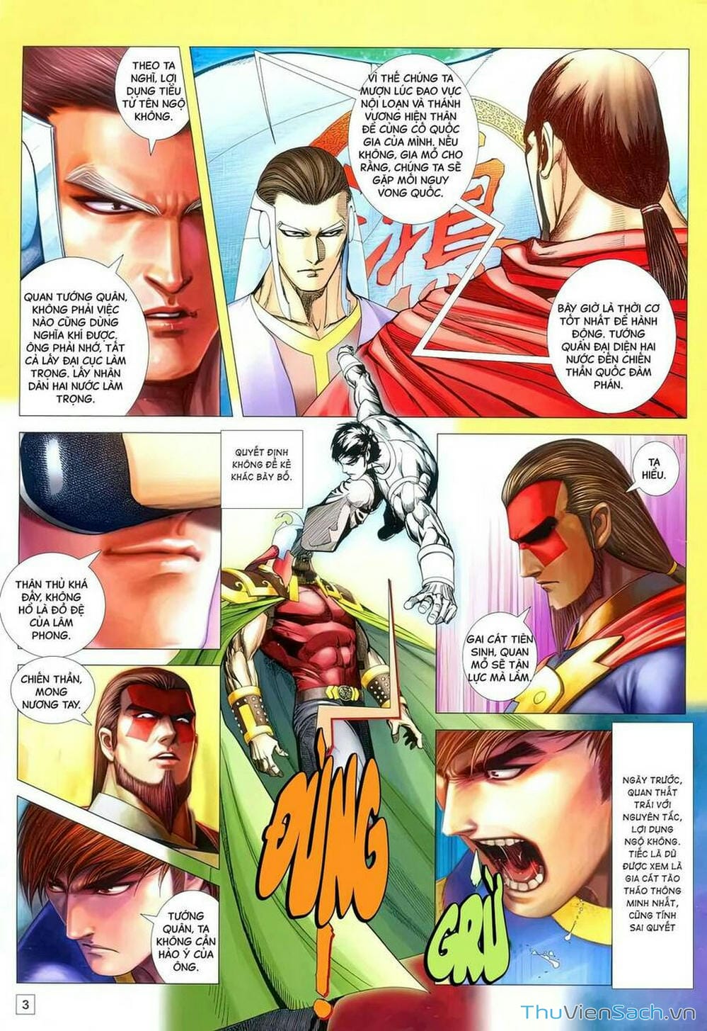 Truyện Tranh Võ Thần 108 trang 2