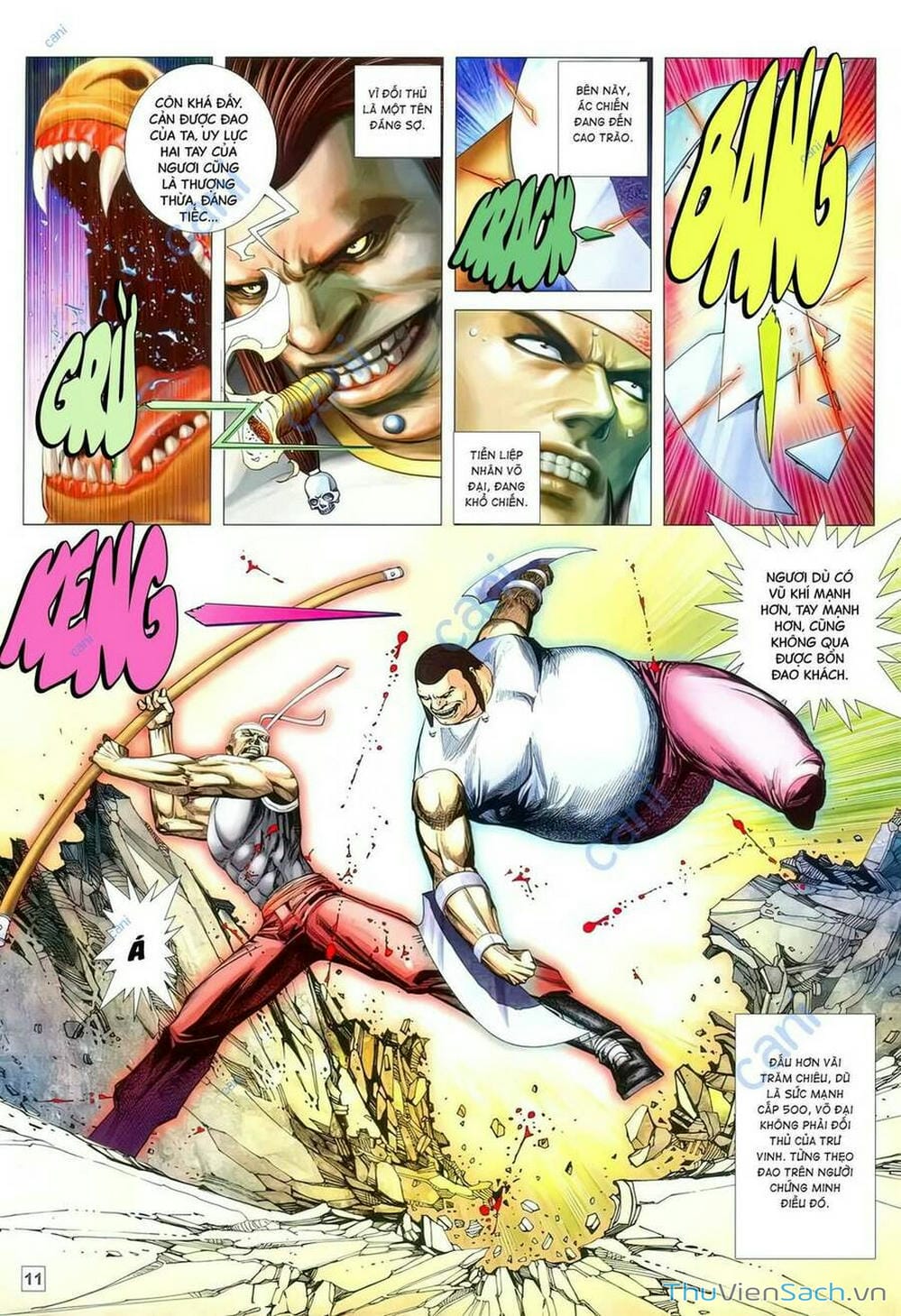 Truyện Tranh Võ Thần 108 trang 2