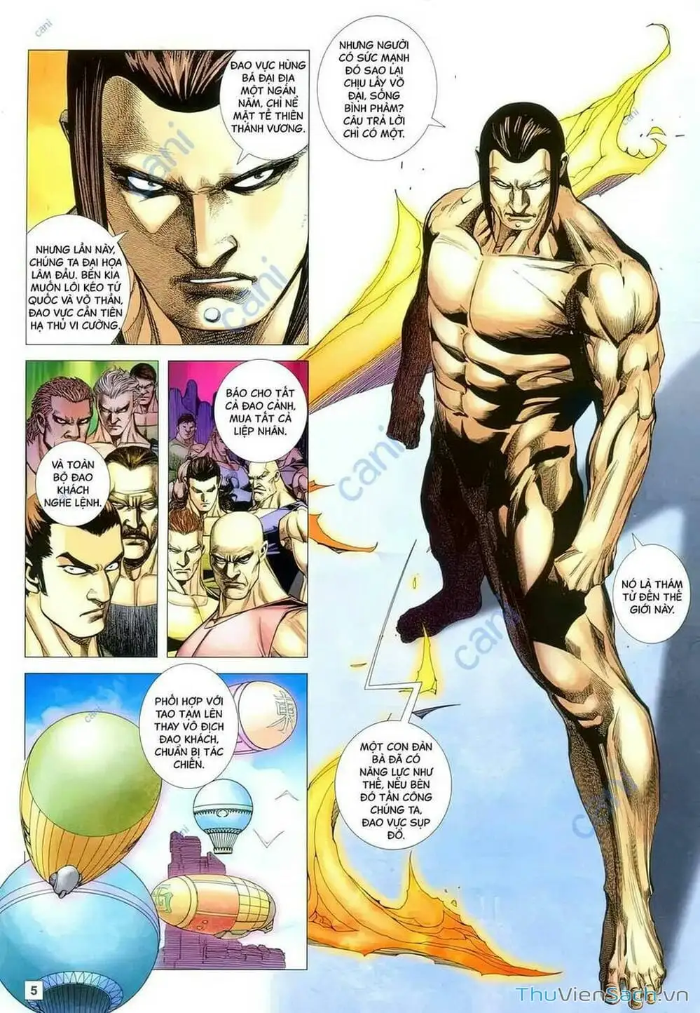 Truyện Tranh Võ Thần 108 trang 2