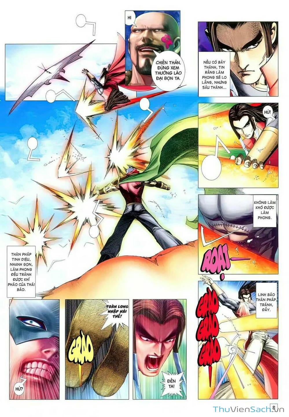 Truyện Tranh Võ Thần 108 trang 2