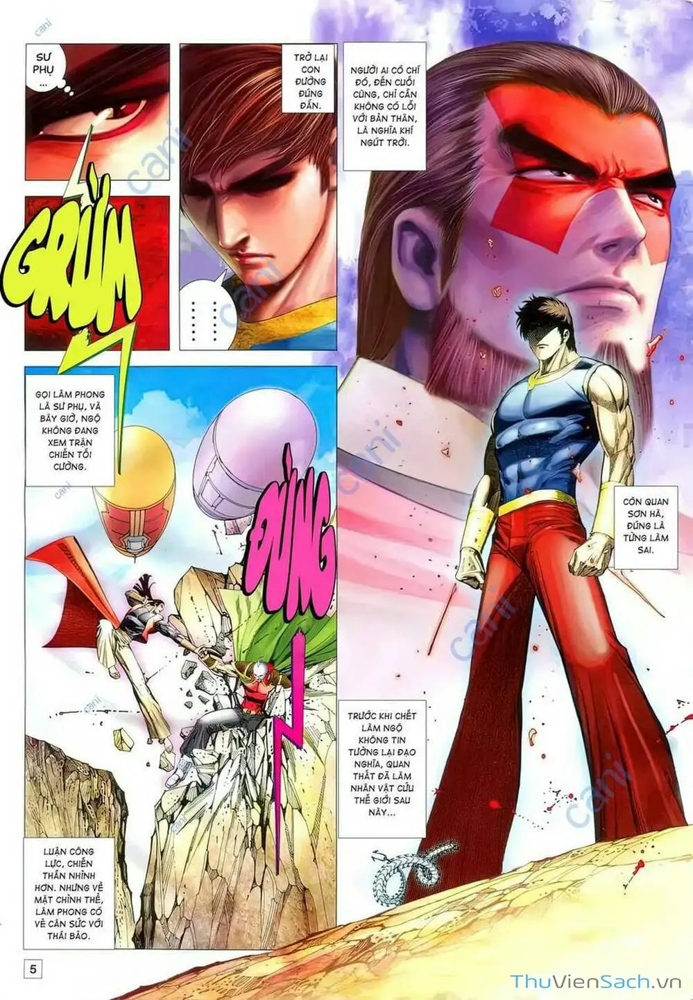 Truyện Tranh Võ Thần 108 trang 2