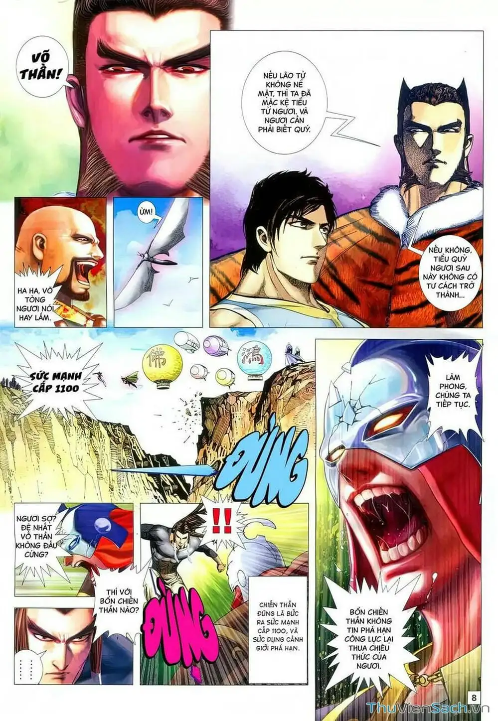 Truyện Tranh Võ Thần 108 trang 2