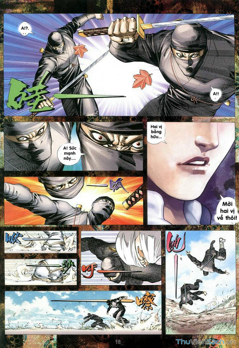 Truyện Tranh Võ Thần Ngoại Truyện trang 2